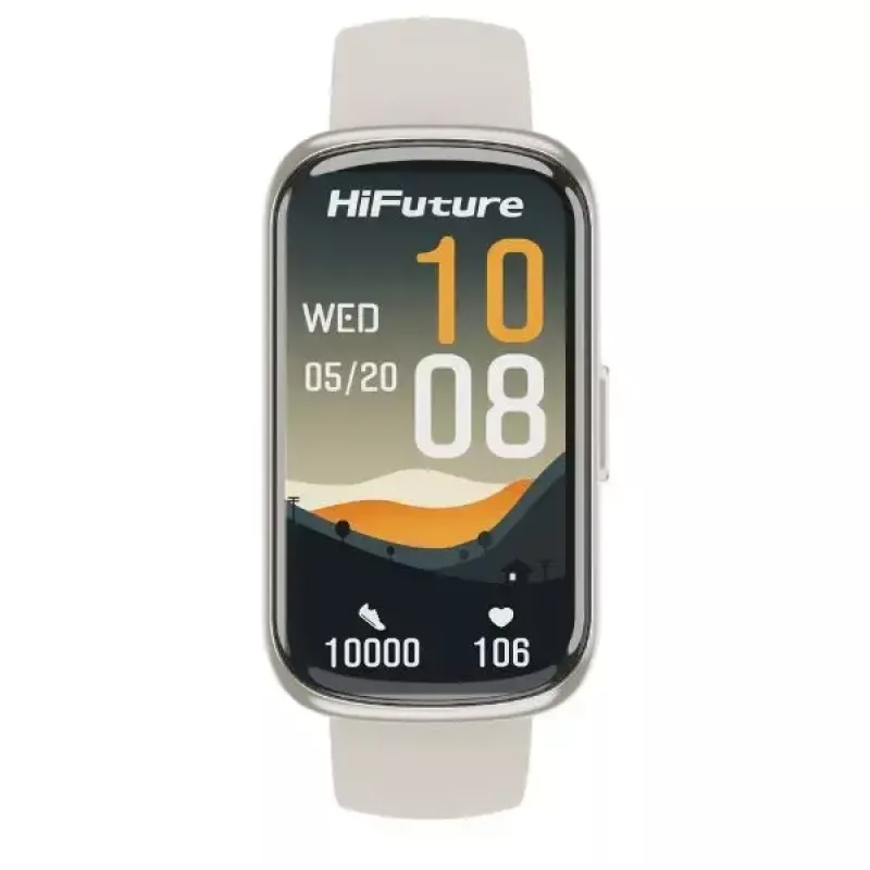 Älykello HiFuture EVO2 HSSW7BE beige — Bluetooth-kuntolaiteseuranta
