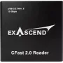 CFast 2.0 -kortinlukija Exascend EXCRCFT1 — CFast 2.0 -liitäntä, USB-yhteys