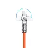 USB–Lightning-kaapeli Dudao L24AL — 1 m, USB-A–Lightning, oranssi