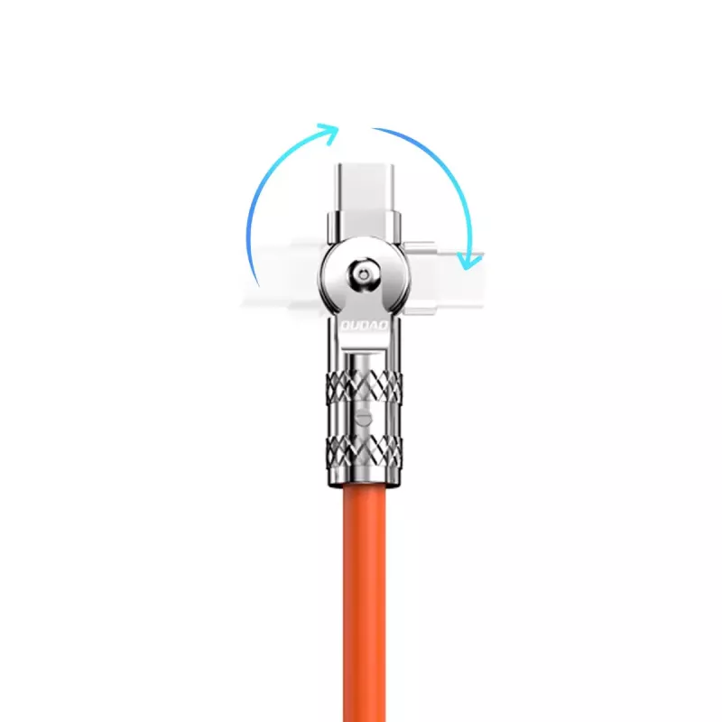 USB–Lightning-kaapeli Dudao L24AL — 1 m, USB-A–Lightning, oranssi