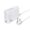 Laturi DUDAO A228EU 228 wattia GaN 4x USB-C 1x USB-A