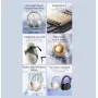 On-ear langattomat kuulokkeet Dudao X22 Max Bluetooth 5.4 ANC musta