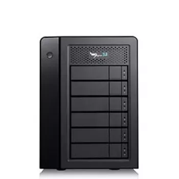 Promise Technology Pegasus32 R6 48 TB torni musta