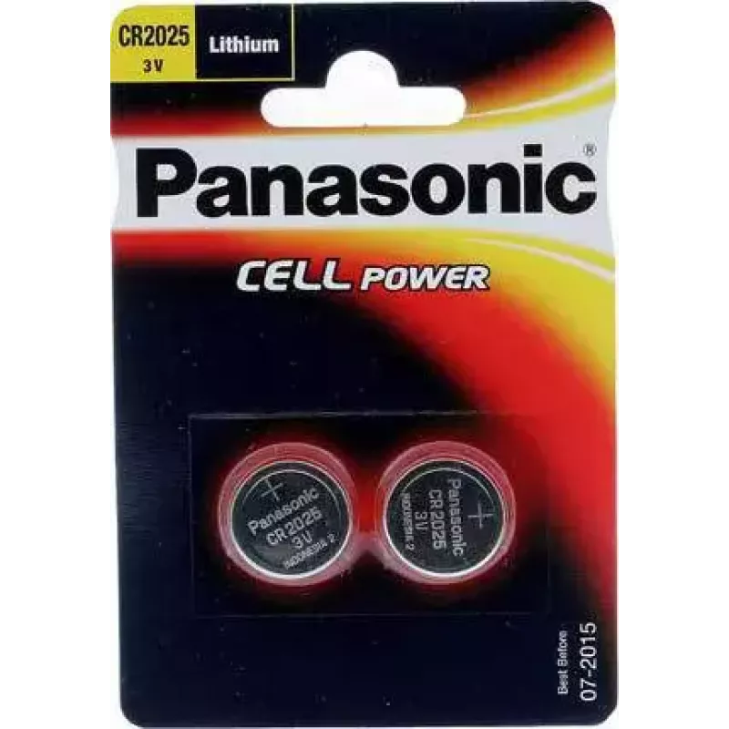 Kertakäyttöparisto Panasonic CR2025