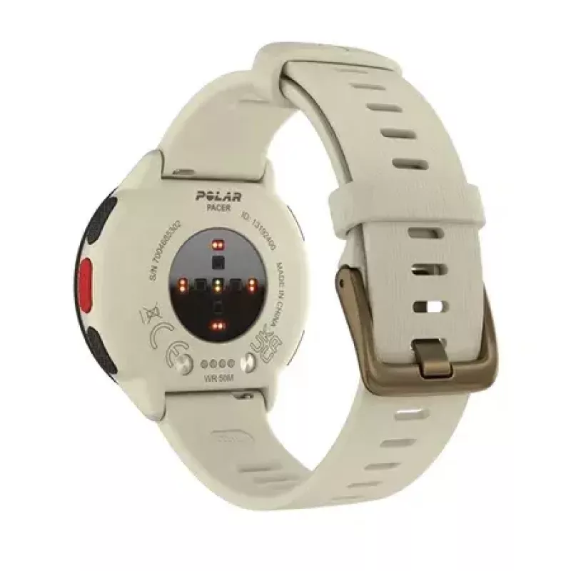GPS-kello Polar Pacer valkoinen