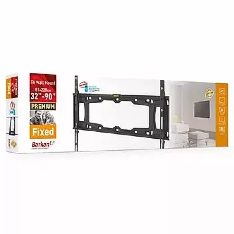 Barkan Mounting Systems E400+ TV-teline 2,29 m musta 60 kg