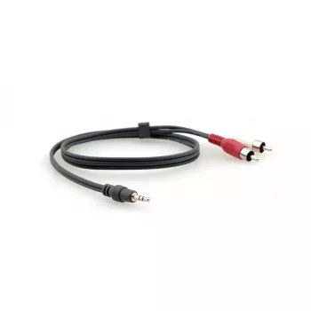 Audiokaapeli Kramer Electronics C-A35M/2RAM-10 3 m 3,5 mm 2xRCA musta
