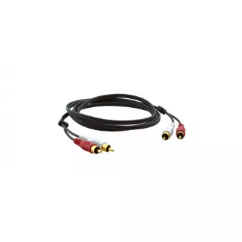 Audiokaapeli RCA uros - uros 1,8 m Kramer Electronics 2xRCA