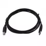 USB-kaapeli Kramer Electronics 3m USB 2.0 USB A USB B musta