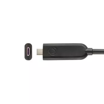 USB-C–USB-C-kaapeli Kramer Electronics CLS-AOCU32/FF-35 USB 3.2 Gen 2 10 Gbit/s 10,7 m musta