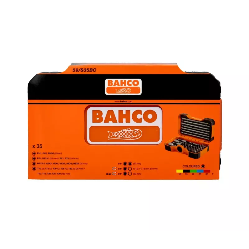 Bahco 59/S35BC kärkisarja, 35 kpl