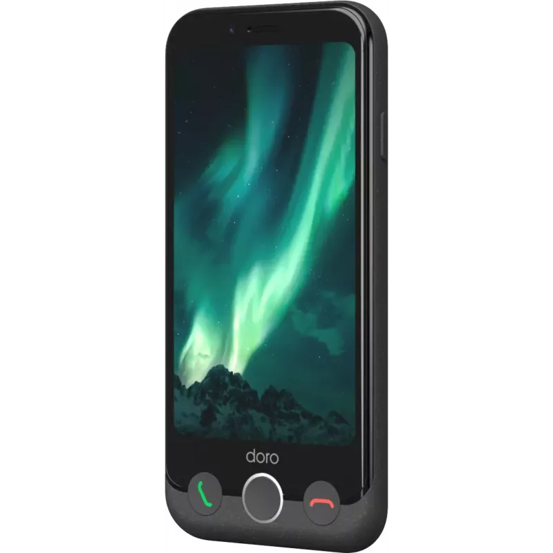 Älypuhelin Doro Aurora 11 4.5 tuumaa Dual SIM Android 14 4 GB 64 GB 3000 mAh grafiitti