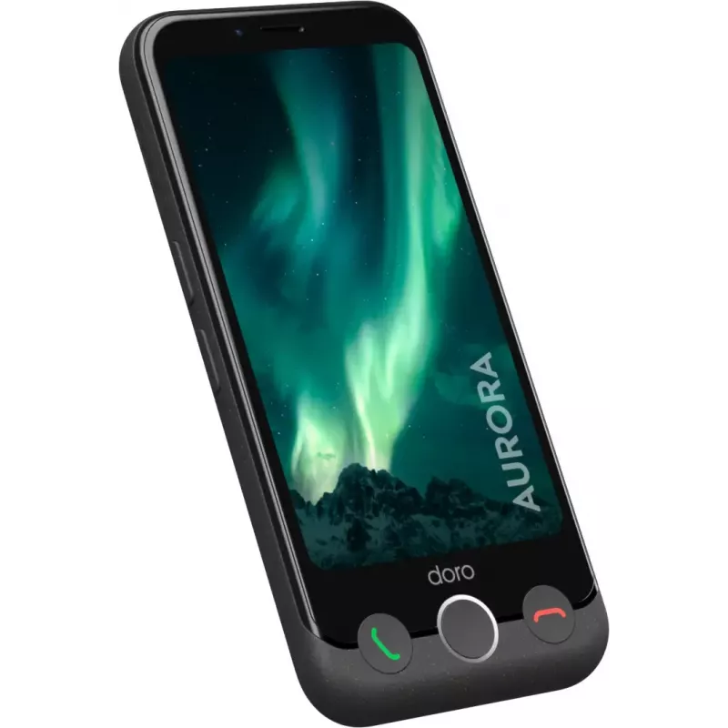 Älypuhelin Doro Aurora 11 4.5 tuumaa Dual SIM Android 14 4 GB 64 GB 3000 mAh grafiitti
