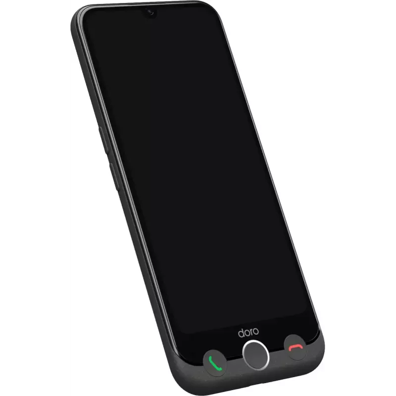 Älypuhelin Doro Aurora A31 6,1 tuumaa Dual SIM Android 14 6GB RAM 128GB grafiitinharmaa