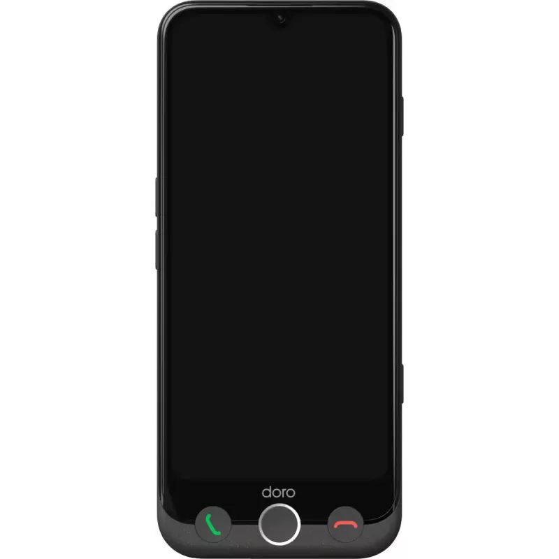 Älypuhelin Doro Aurora A31 6,1 tuumaa Dual SIM Android 14 6GB RAM 128GB grafiitinharmaa