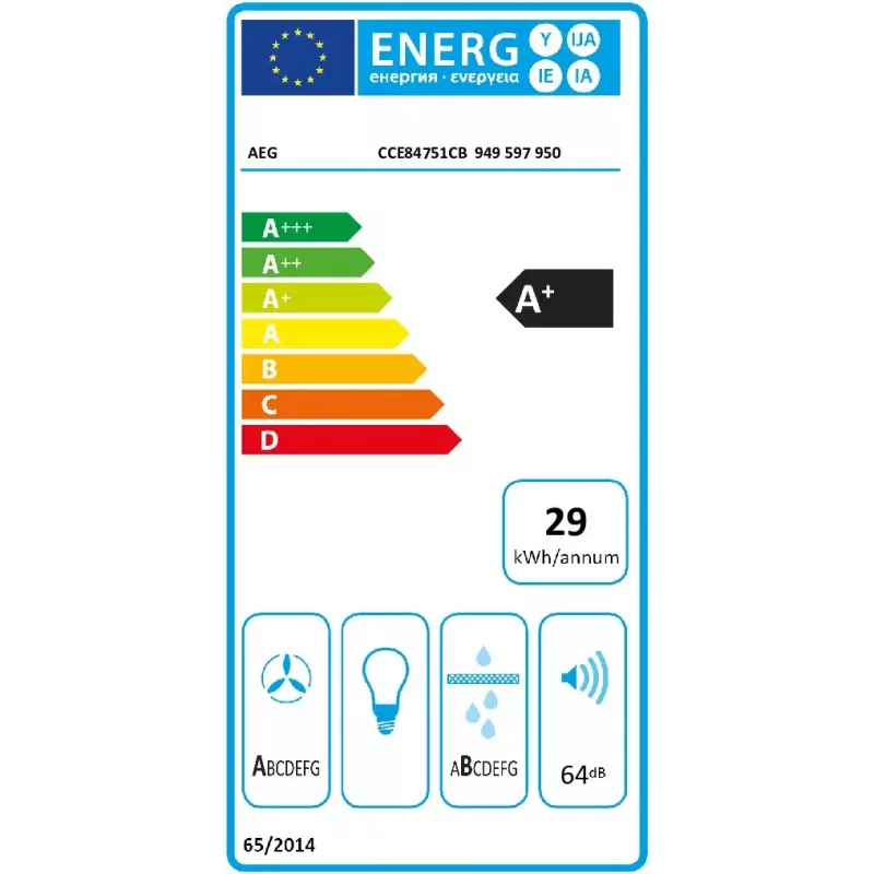 AEG CCE84751CB -kalusteisiin asennettava induktioliesi, 4 keittoaluetta, kosketusohjaus