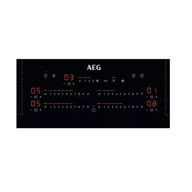 AEG CCE84751CB -kalusteisiin asennettava induktioliesi, 4 keittoaluetta, kosketusohjaus