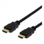 Deltaco HDMI-1010D-FLEX -HDMI-kaapeli, 1 m