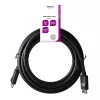 Deltaco DP8K-1050-LSZH -DisplayPort-kaapeli, 5 m, musta