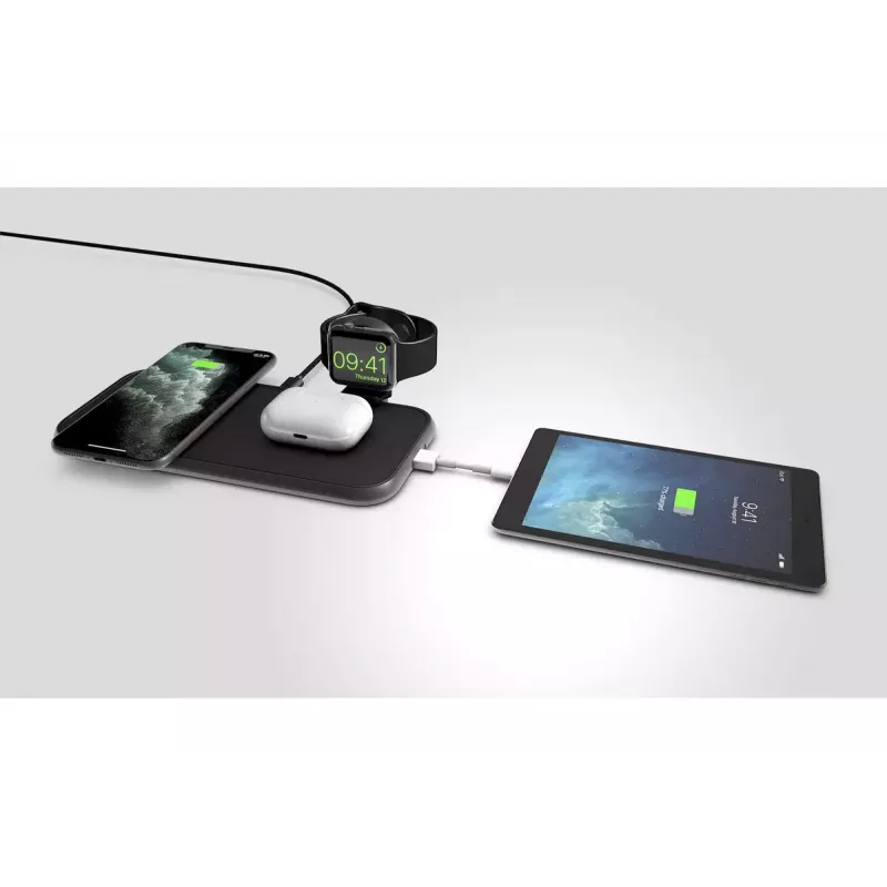 Laturi ZENS ZEDC14B mobiililaite headset älypuhelin älykello tabletti musta