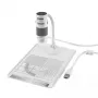 Digitaalinen mikroskooppi Carson EFLEX 300x, 75–300× suurennus, 1600×1200 kamera, harmaa/valkoinen