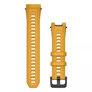 Ranneke Garmin-älykelloon, 22 mm leveys, keltainen, pituus 129 mm