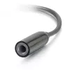 C2G puhelinkaapeli 54426 USB-C – 3,5 mm musta 0,09 m