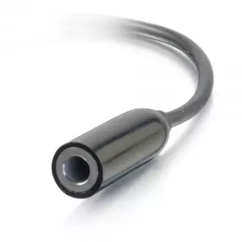 C2G puhelinkaapeli 54426 USB-C – 3,5 mm musta 0,09 m
