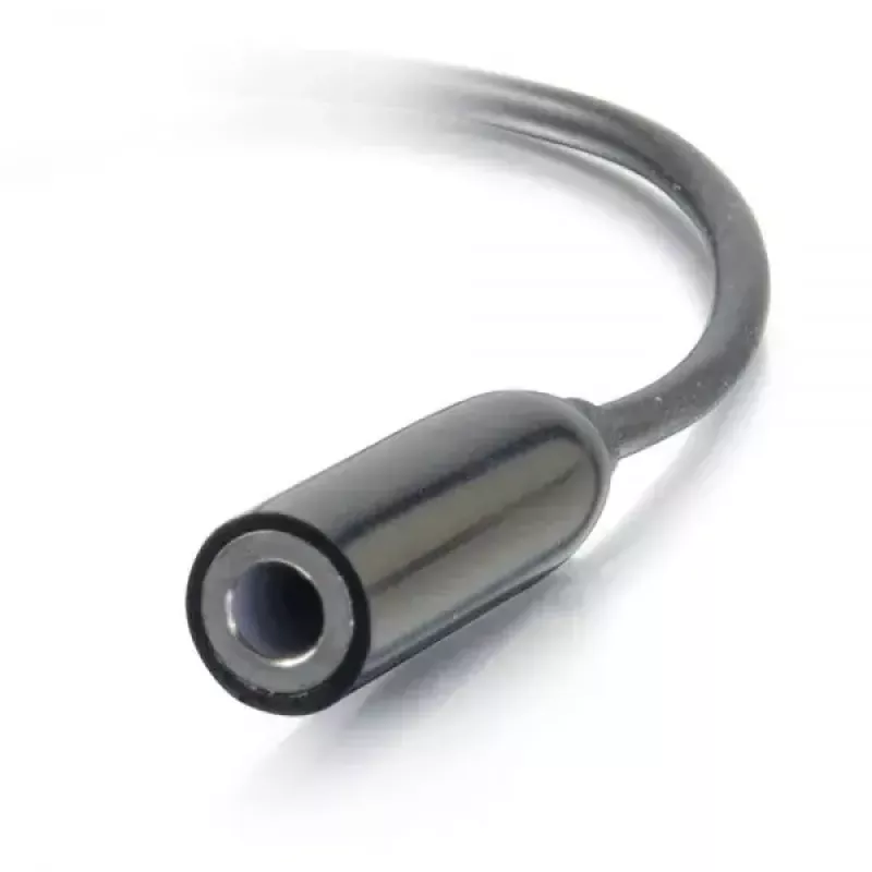 C2G puhelinkaapeli 54426 USB-C – 3,5 mm musta 0,09 m