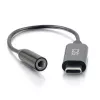 C2G puhelinkaapeli 54426 USB-C – 3,5 mm musta 0,09 m