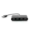 C2G 4-porttinen USB-A-keskitin C2G 54462 USB 2.0 480 Mbit/s