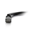 C2G 0.5m Cat5e Booted Unshielded verkkopatch-kaapeli musta