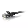 C2G 0.5m Cat5e Booted Unshielded verkkopatch-kaapeli musta