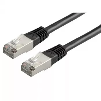 Verkkokaapeli ROLINE FTP -patchkaapeli Cat.5e RJ-45 0,5 m musta