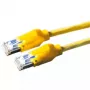 S/FTP-patchkaapeli Draka Comteq Cat6 keltainen 3 m