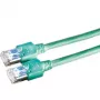 Dätwyler Cables S/UTP Patch-kaapeli Cat5e, vihreä, 2 m verkkokaapeli