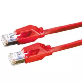 S/FTP Patch-kaapeli Dätwyler Cat6 punainen 7 m