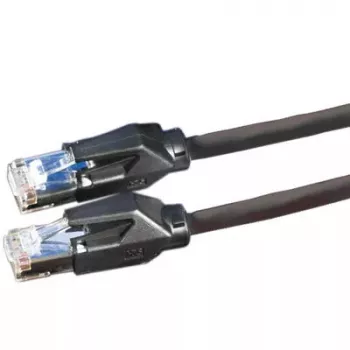 S/FTP Patch-kaapeli Cat6 Dätwyler 15 m musta