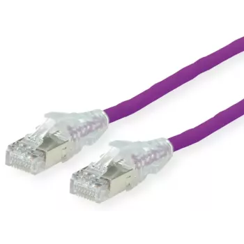 Verkkokaapeli Dätwyler 21.05.0536 violetti 3 m Cat6a S/FTP