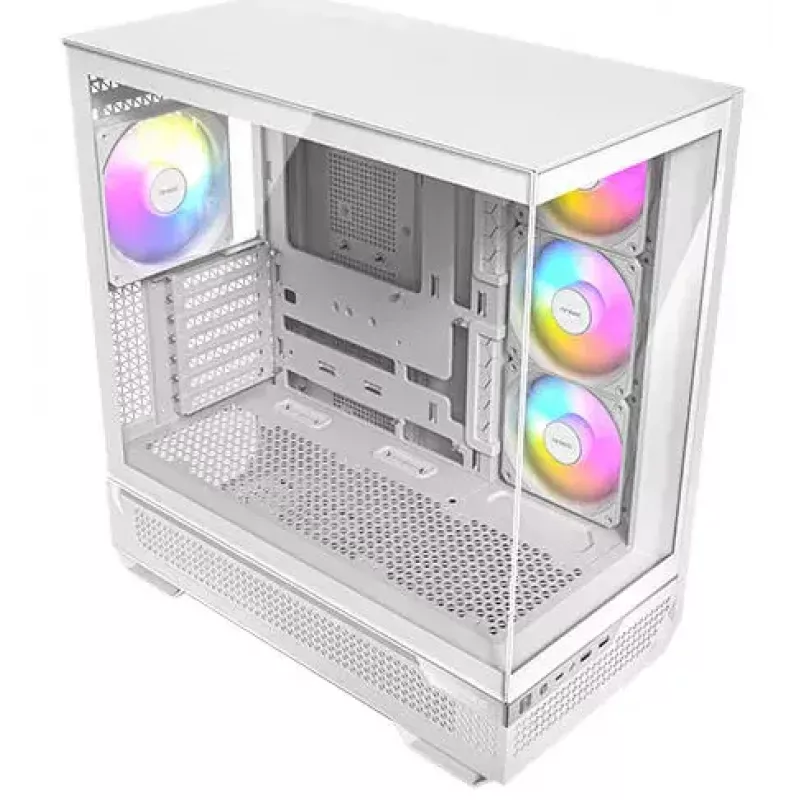 PC-kotelo Antec C7 ARGB Midi Tower valkoinen