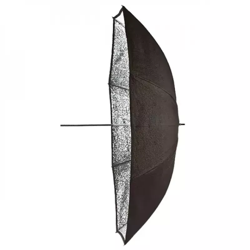 Heijastinvarjo musta hopea läpinäkyvä Elinchrom 26062 halkaisija 83 cm