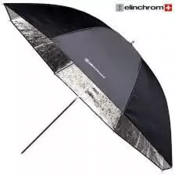 Elinchrom Shallow hopeinen varjo 105 cm