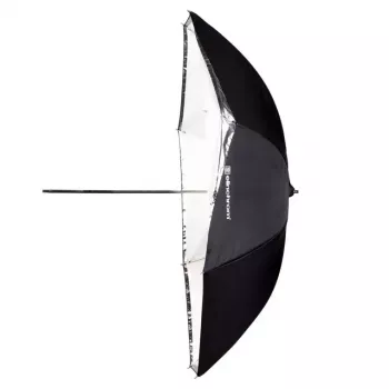 Heijastinvarjo musta läpinäkyvä valkoinen Elinchrom 26358 halkaisija 85 cm