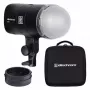 Kompakter Blitz Elinchrom ONE musta Universal paristokäyttöinen