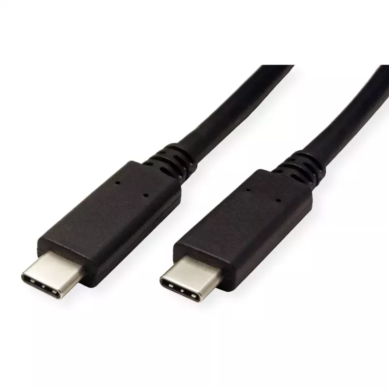 USB-kaapeli VALUE 11.99.9057 USB 3.2 Gen 2 0,5 m USB-C musta
