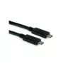 USB-kaapeli VALUE 11.99.9057 USB 3.2 Gen 2 0,5 m USB-C musta