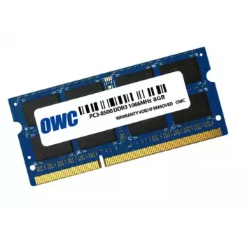 OWC DDR3 -moduuli - 8 GB - SO DIMM 204-PIN - 1066 MHz / PC3-8500 - CL7 - 1.5 V - puskuroimaton - non-ECC - Apple Mac mini (keskivaihe 2010)