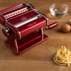 Marcato Atlas 150 Rossa -pastakone pastapyörällä, punainen