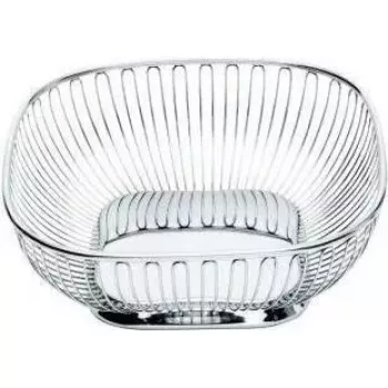 Tarjoilukori Alessi 845 neliömäinen ruostumaton teräs 230x230 mm