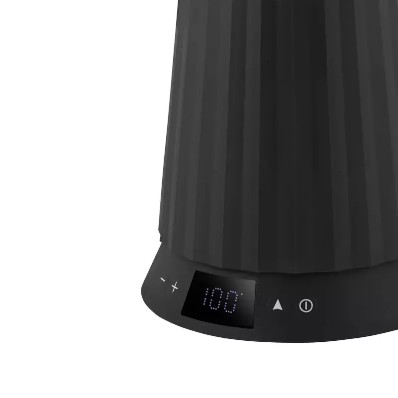 Sähköinen vedenkeitin Alessi 1,0 l 2200 W musta